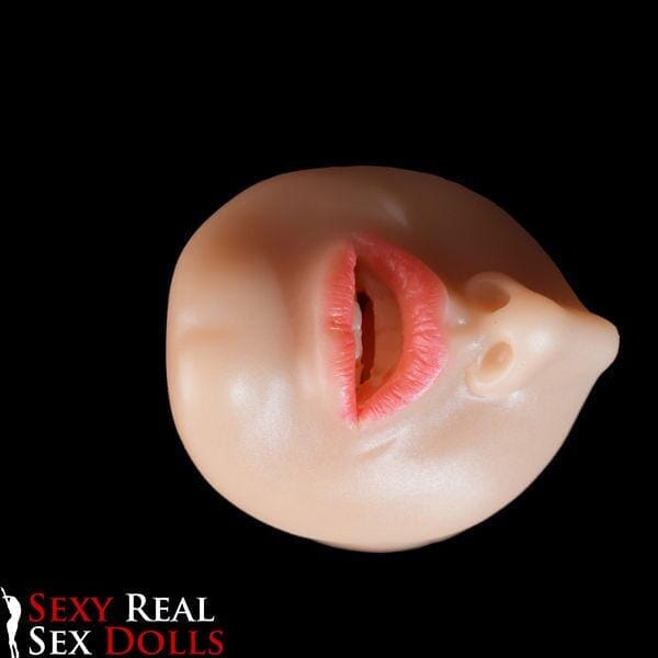 6Ye Dolls 10cm (3.9') Blowjob Mouth with Teeth Masturbator ( Model# LY0011)