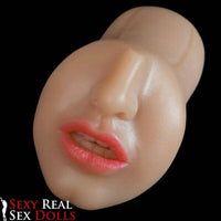 Thumbnail for 6Ye Dolls 10cm (3.9') Blowjob Mouth with Teeth Masturbator ( Model# LY0011)