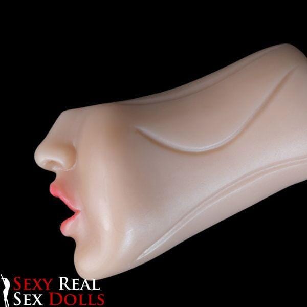 6Ye Dolls 10cm (3.9') Blowjob Mouth with Teeth Masturbator ( Model# LY0011)