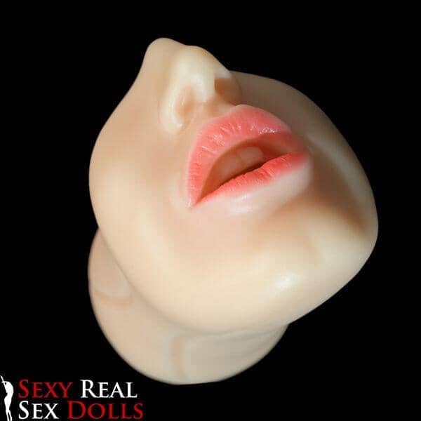 6Ye Dolls 10cm (3.9') Blowjob Mouth with Teeth Masturbator ( Model# LY0011)