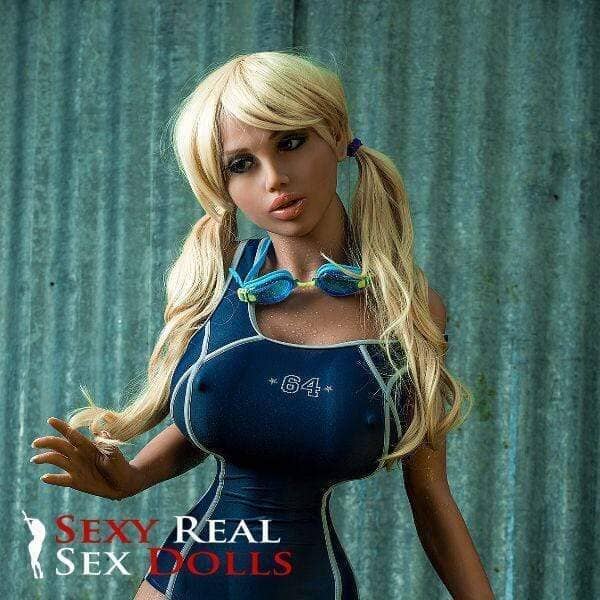 WM Dolls # 155cm (5ft1') DD-CUP!! Big Breast Sex Doll Amanda Amazing Body!