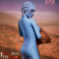 Thumbnail for Doll Castle 156cm (5ft 1')  Ready-to-Ship E-Cup Blue Skin Sexy Jedi