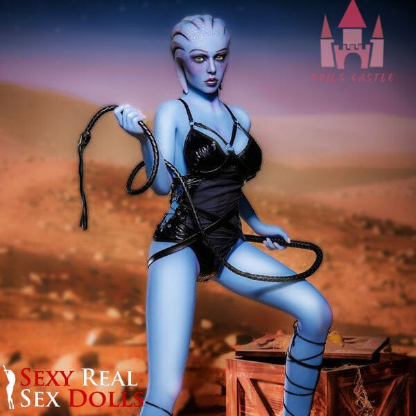 Doll Castle 156cm (5ft 1')  Ready-to-Ship E-Cup Blue Skin Sexy Jedi