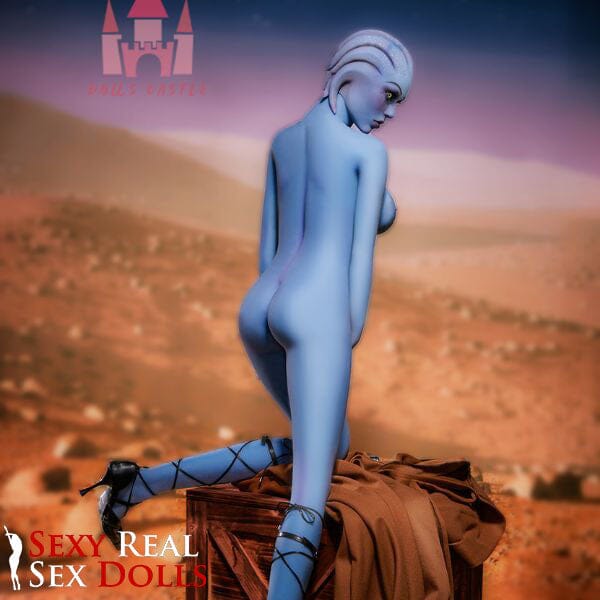 Doll Castle 156cm (5ft 1')  Ready-to-Ship E-Cup Blue Skin Sexy Jedi