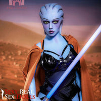 Thumbnail for Doll Castle 156cm (5ft 1')  Ready-to-Ship E-Cup Blue Skin Sexy Jedi