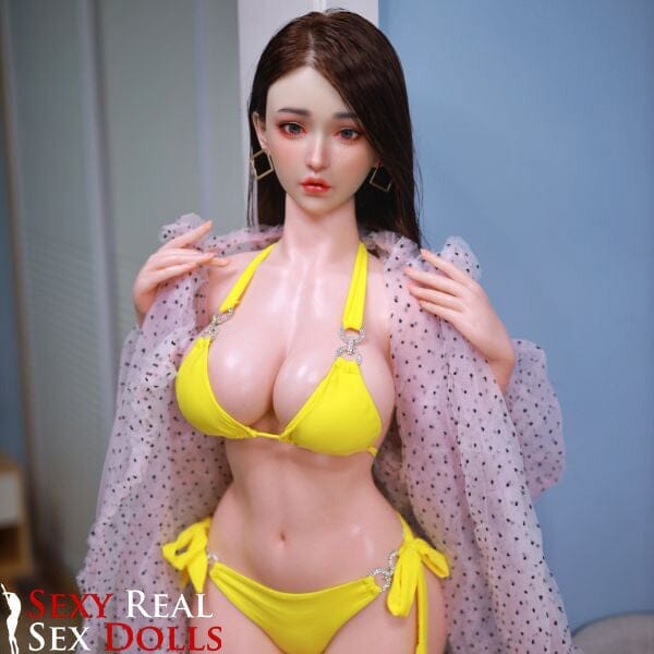 JY 157cm (5ft2') Anime Hotness with Curvy Hips Silicone Sex Doll - Toni