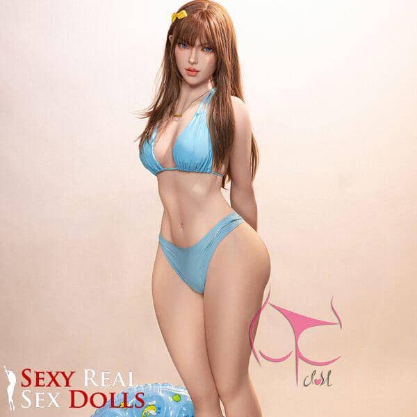 FunWest Doll 157cm (5ft2') C-Cup Big Booty Sex Doll with Small Breast - Lexie