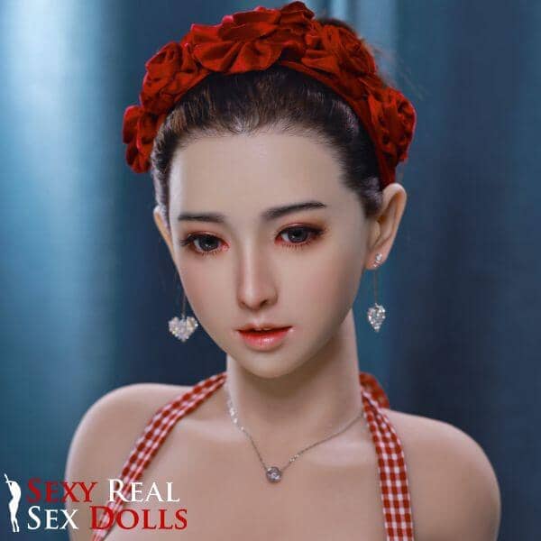 JY 157cm (5ft2') Silicone Head with Sexy Body and Ample Breast Sex Doll - Bree