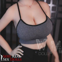 Thumbnail for WM Dolls 161cm (5ft3') Curvy Asian Sex Doll with Big Boobs - Carolina