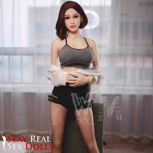 WM Dolls 161cm (5ft3') Curvy Asian Sex Doll with Big Boobs - Carolina