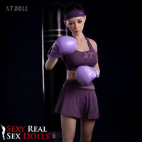 Thumbnail for XT Dolls 163cm (5ft 3') F-Cup Asian Boxer Full Silicone Sex Doll - Cho