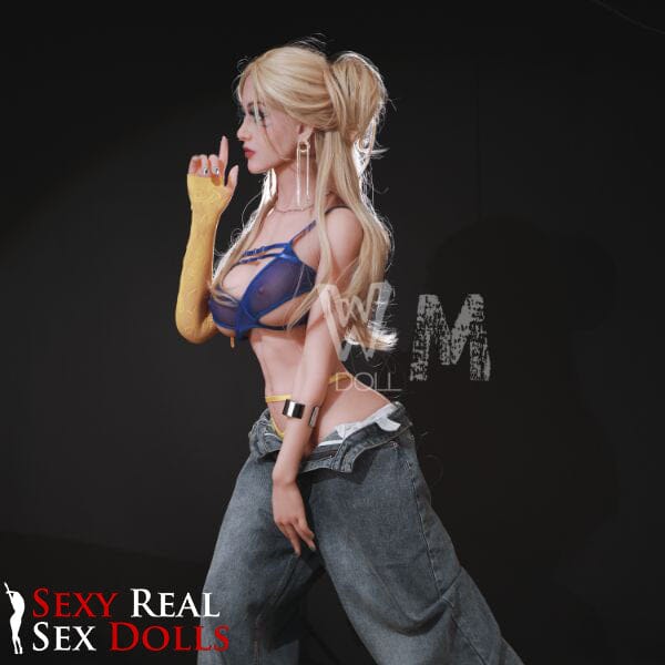 WM Dolls 164cm (5ft4') D-Cup Sexy Blonde Sex Doll with Realistic Bouncy Boobs - Liora