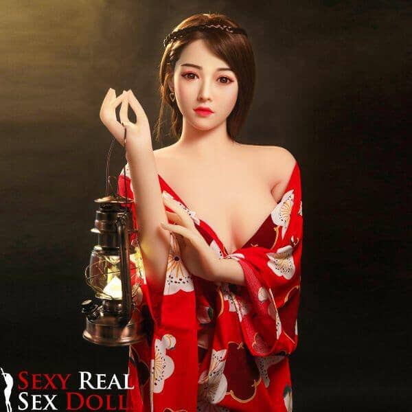 SY Dolls 165cm (5ft5') C- Cup Ravishing Looking Japanese Sex Doll in Kimono - Himari