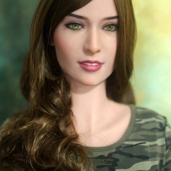 WM Dolls # 165cm (5ft5') D-Cup Sexy Real Sex Doll Head #47