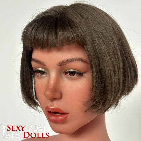 Zelex Doll 165cm (5ft5') Short Hair Premium Silicone Cheap Sex Doll - Olive