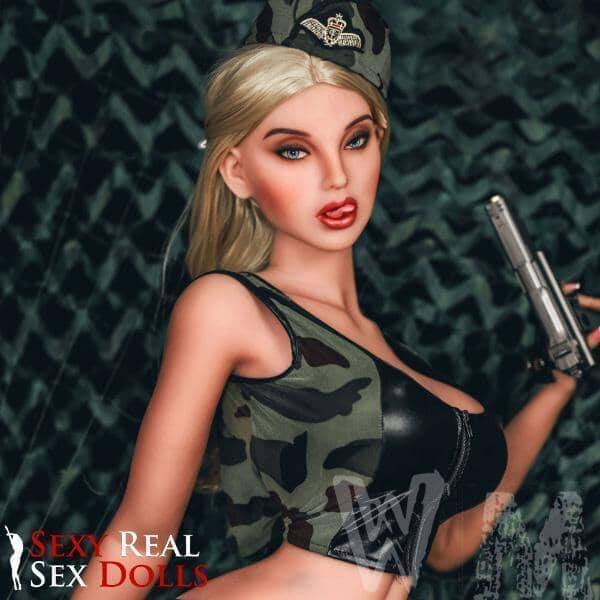 WM Dolls 171cm (5ft7') H-Cup Army Brat Curvy Sex Doll - Christina