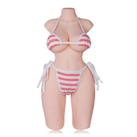 Thumbnail for Tantaly Dolls 50.5cm (1ft 8') MILF Beginner Masturbator Body Sex Doll Torso - Miki