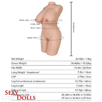 Thumbnail for Tantaly Dolls 59cm (23.4') Big Boobs Masturbator for Beginner