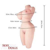 Thumbnail for Tantaly Dolls 72cm (2ft4') Busty Sex Doll Torso