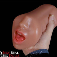 Thumbnail for 6Ye Dolls 9.5cm (3.7') Blowjob Mouth Masturbator (Model# LY0010)