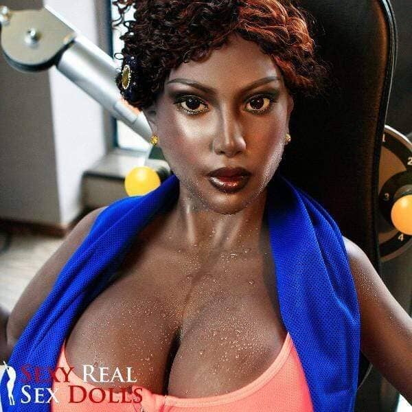 Hit Doll Black Huge Tits 151cm (4ft11') Silicone Sex Doll