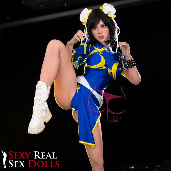 FunWest Doll 155cm (5ft1') F-Cup Chinese Street Fighter Sex Doll - Chun Li