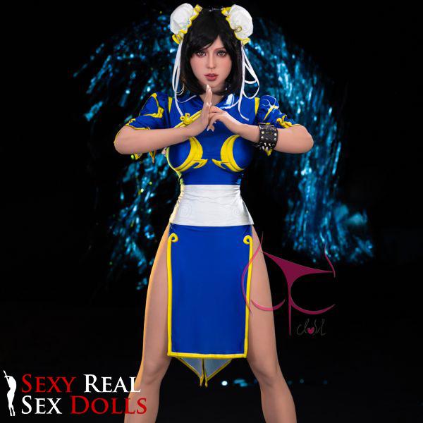 FunWest Doll 155cm (5ft1') F-Cup Chinese Street Fighter Sex Doll - Chun Li