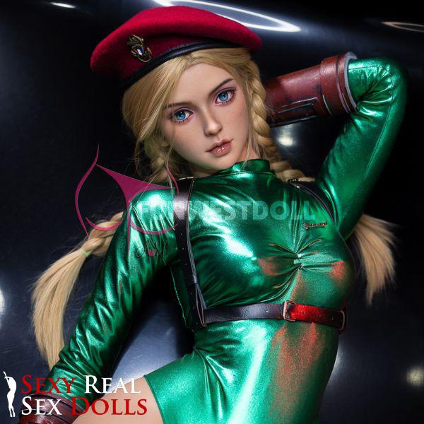 FunWest Doll 157cm (5ft2') C-Cup Street Fighter Anime Sex Doll - Cammy