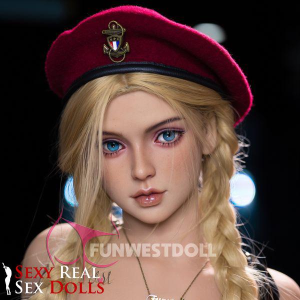 FunWest Doll 157cm (5ft2') C-Cup Street Fighter Anime Sex Doll - Cammy