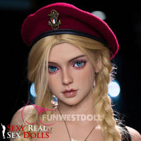 Thumbnail for FunWest Doll 157cm (5ft2') C-Cup Street Fighter Anime Sex Doll - Cammy