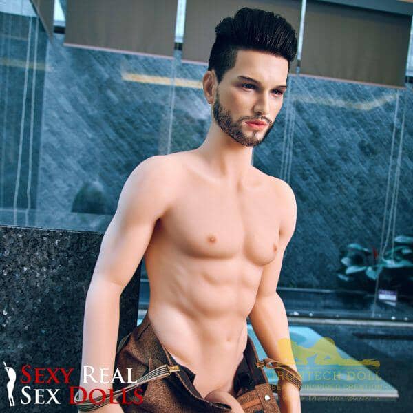 IronTech 162cm (5ft4') Fine Eligible Bachelor with Silicone Head Male Sex Doll- Zayn