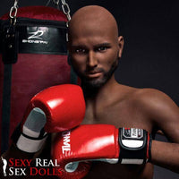 Thumbnail for IronTech 175cm (5ft9') Boxing Champion Black Male Sex Doll - Jack