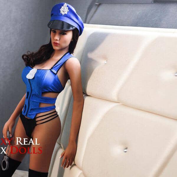 SY Dolls 158cm (5ft2') Sexy Police Officer Sex Doll  Ready-to-Ship - Tina