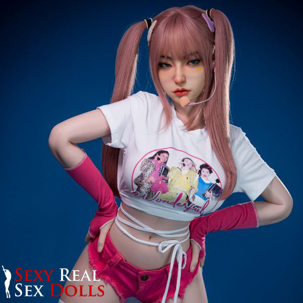 SY Dolls 163cm (5ft4") Ready-to-Ship Full Silicone with Movable Jaw Aime Cosplayer Doll (Europe Stock)