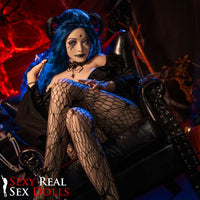 Thumbnail for SY Dolls 164cm (5ft4') Ready-to-ship Silicone Head and TPE BODY Black Sorceress