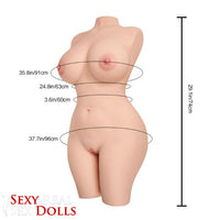 Thumbnail for Tantaly Dolls 74cm (2ft 5') MILF Celebrity Body Sex Doll Torso - Badd Angel