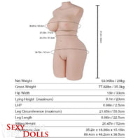 Thumbnail for Tantaly Dolls 80cm (2ft 7') Lifesize Torso Sex Doll