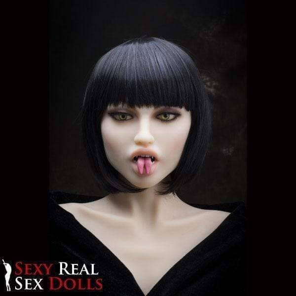 Sexy Real Sex Dolls Vampire Teeth and Tongue Kit (Not for Oral Sex)