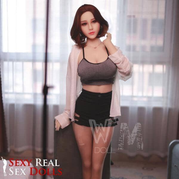 WM Dolls 161cm (5ft3') Curvy Asian Sex Doll with Big Boobs - Carolina