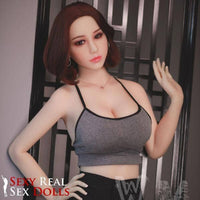 Thumbnail for WM Dolls 161cm (5ft3') Curvy Asian Sex Doll with Big Boobs - Carolina