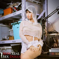 Thumbnail for WM Dolls 162cm (5ft3') B-Cup Real Love Sex Doll with Tight Ass - June