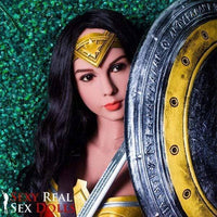 Thumbnail for WM Dolls 165cm (5ft5') D-Cup Sexy Real Sex Doll Wonder Woman