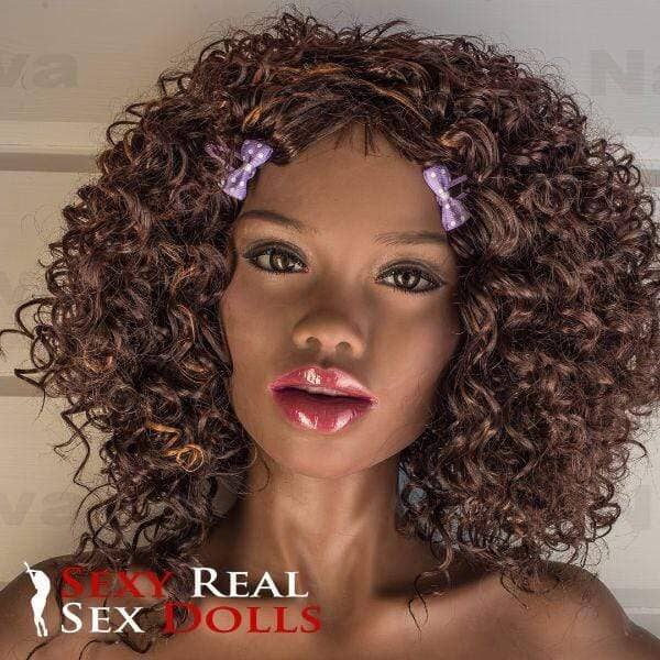 WM Dolls 168cm (5ft6') A-Cup Ebony Exclusive Nava African-American Sex Doll WM Dolls