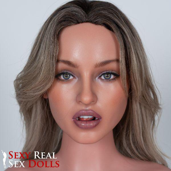 Zelex Doll 160cm (5ft3') Silicone Sex Doll Realistic Sex Toy with Big Breasts- Rihanna