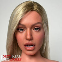 Thumbnail for Zelex Doll 165cm (5ft5') Sara Blonde Silicone Sex Doll with Small Breasts